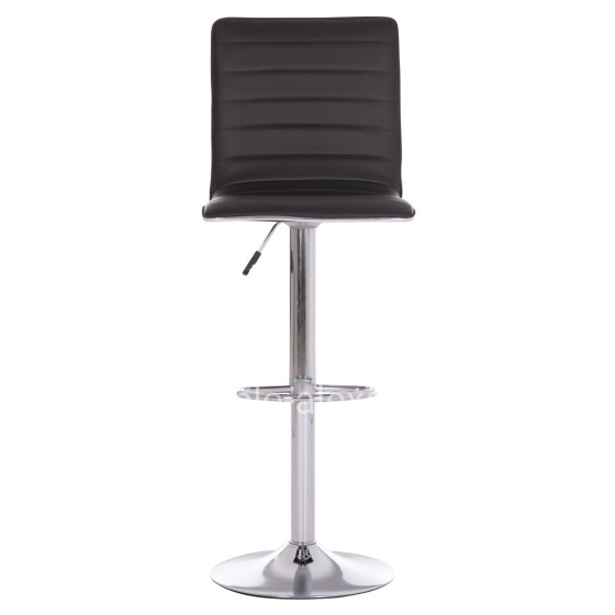 BAR STOOL SWIVEL NEXUS HM209.21 SUSPENSION & BLACK PU 43x47x116Hcm.