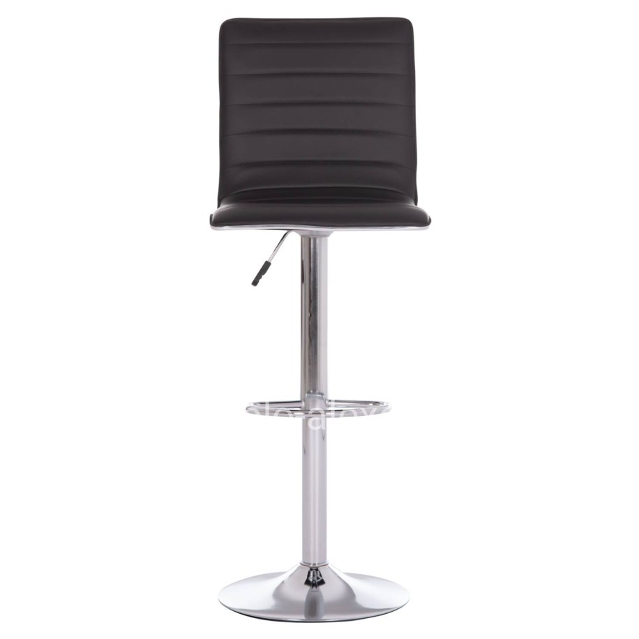BAR STOOL SWIVEL NEXUS HM209.21 SUSPENSION & BLACK PU 43x47x116Hcm.