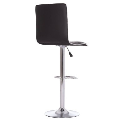 BAR STOOL SWIVEL NEXUS HM209.21 SUSPENSION & BLACK PU 43x47x116Hcm.