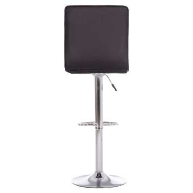 BAR STOOL SWIVEL NEXUS HM209.21 SUSPENSION & BLACK PU 43x47x116Hcm.