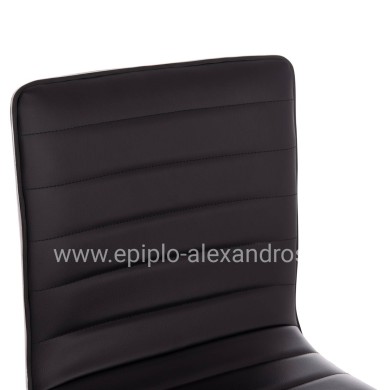 ΣΚΑΜΠΟ ΜΠΑΡ ΠΕΡΙΣΤΡΕΦΟΜΕΝΟ NEXUS HM209.21 ΑΜΟΡΤΙΣΕΡ ΚΑΙ ΜΑΥΡΟ PU 43x47x116Υεκ.