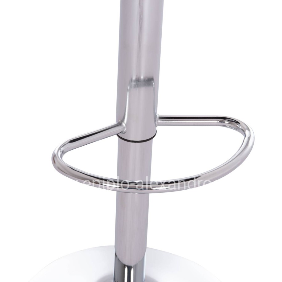 BAR STOOL SWIVEL NEXUS HM209.21 SUSPENSION & BLACK PU 43x47x116Hcm.