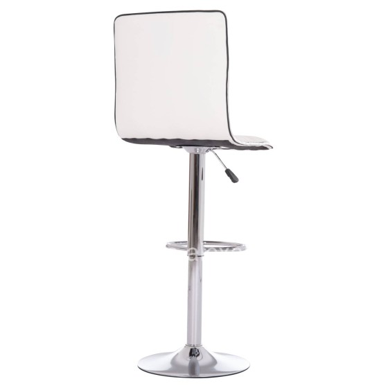 BAR STOOL SWIVEL NEXUS HM209.22 SUSPENSION & WHITE PU 43x47x116Hcm.