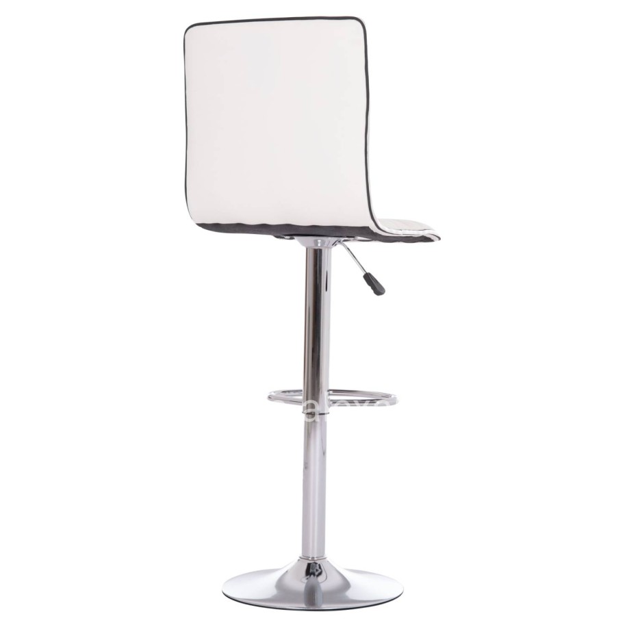 BAR STOOL SWIVEL NEXUS HM209.22 SUSPENSION & WHITE PU 43x47x116Hcm.