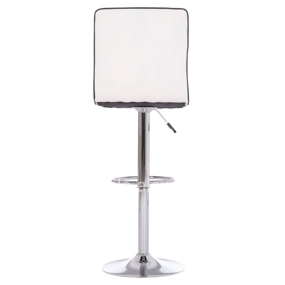 BAR STOOL SWIVEL NEXUS HM209.22 SUSPENSION & WHITE PU 43x47x116Hcm.