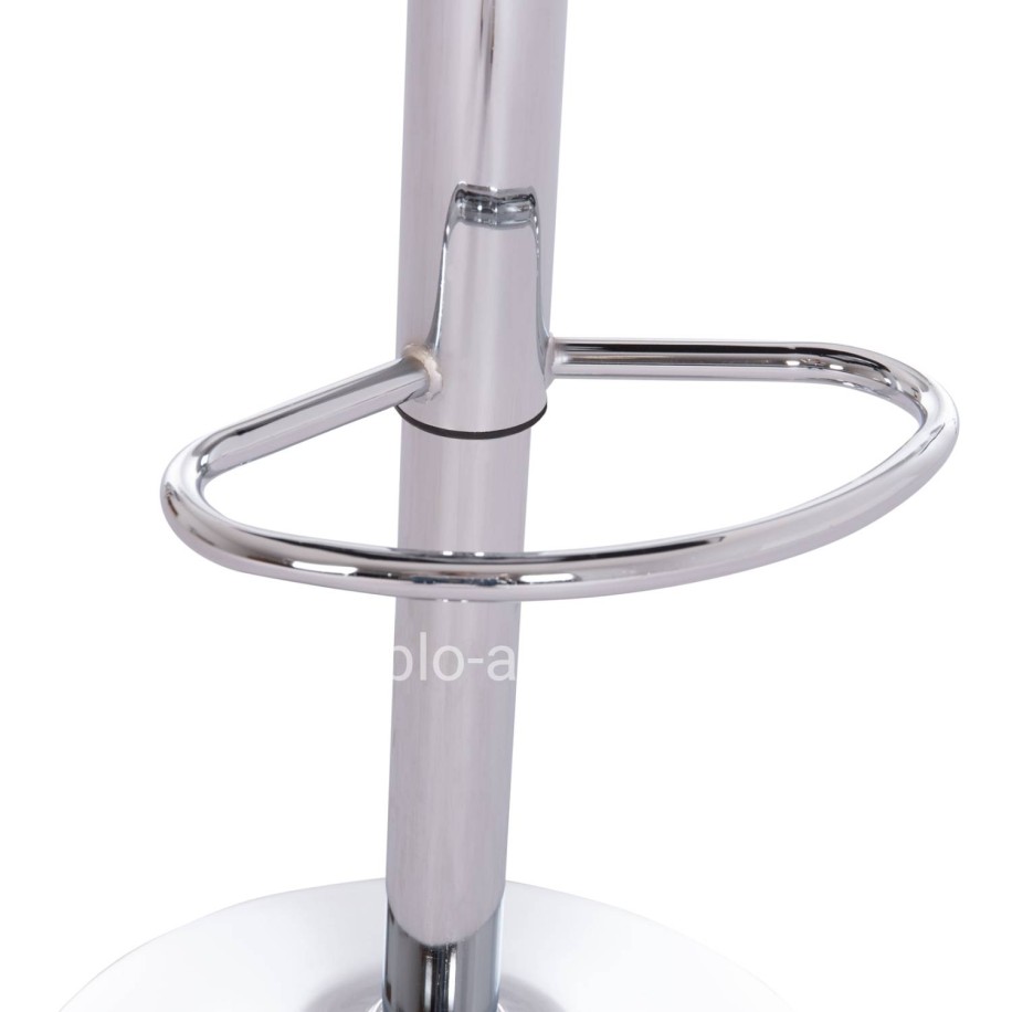 BAR STOOL SWIVEL NEXUS HM209.22 SUSPENSION & WHITE PU 43x47x116Hcm.