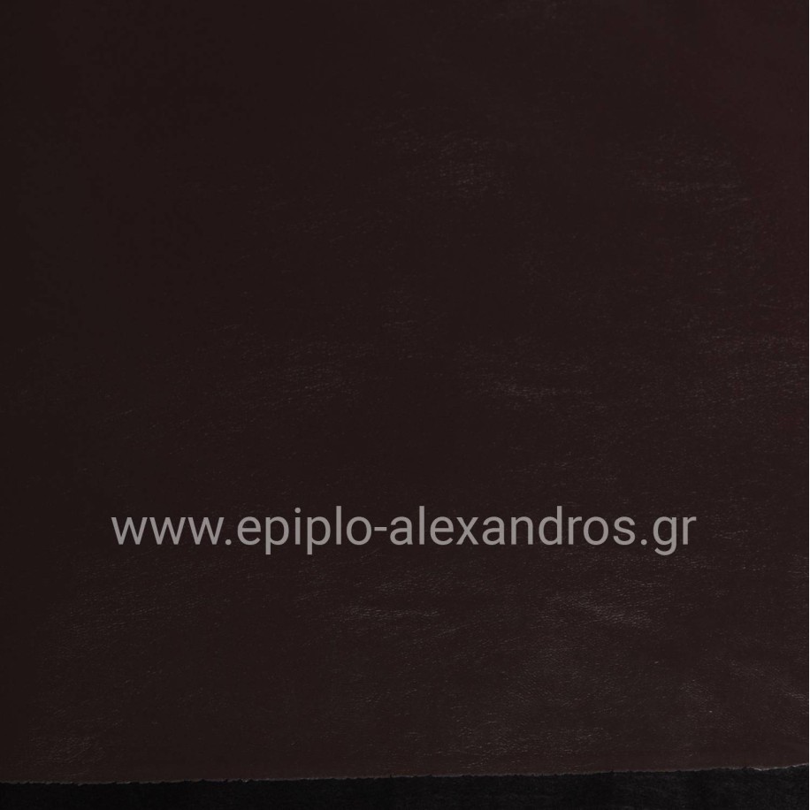 PU LEATHER IN DARK BROWN HM18332.01 147cm. WIDTH
