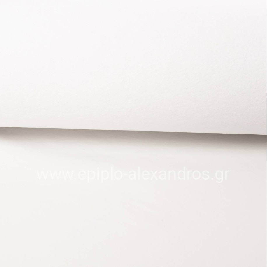 PU LEATHER IN WHITE HM18332.02 147cm. WIDTH