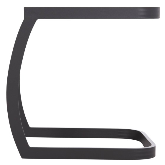 SUNBED SIDE TABLE RICKON HM6324.01 ALUMINUM IN GREY COLOR 45x48x49.5Hcm.