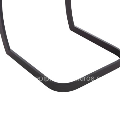 SUNBED SIDE TABLE RICKON HM6324.01 ALUMINUM IN GREY COLOR 45x48x49.5Hcm.