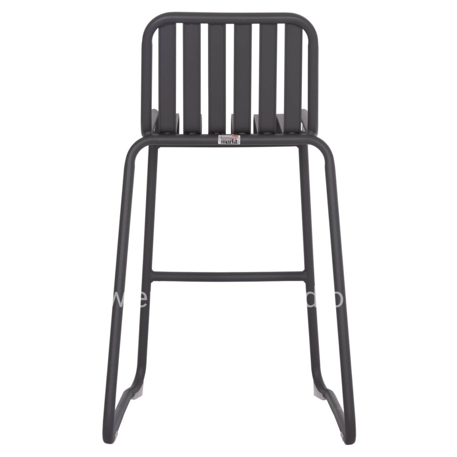 ΣΚΑΜΠΟ ΜΠΑΡ ΑΛΟΥΜΙΝΙΟΥ RACHEL HM6341.01 ΓΚΡΙ 47x56,5x98,5Υεκ.