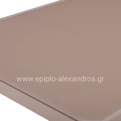 ΣΕΤ ΤΡΑΠΕΖΑΡΙΑΣ 5ΤΜΧ OFER HM21015 ΤΡΑΠΕΖΙ & 4 ΚΑΡΕΚΛΕΣ ΜΕΤΑΛΛΟ ΣΕ ΚΑΠΟΥΤΣΙΝΟ