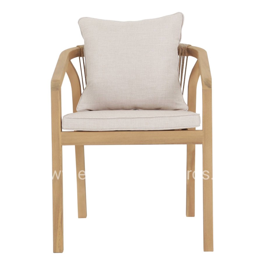 ΠΟΛΥΘΡΟΝΑ CONTREL HM6244.01 ΞΥΛΟ ΑΚΑΚΙΑΣ ΦΥΣΙΚΟ-ΣΧΟΙΝΙ & ΜΑΞΙΛΑΡΙΑ ΜΠΕΖ 58x60x74Υεκ.