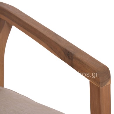 ΠΟΛΥΘΡΟΝΑ CONTREL HM6244.01 ΞΥΛΟ ΑΚΑΚΙΑΣ ΦΥΣΙΚΟ-ΣΧΟΙΝΙ & ΜΑΞΙΛΑΡΙΑ ΜΠΕΖ 58x60x74Υεκ.