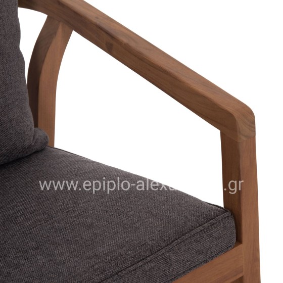 ΠΟΛΥΘΡΟΝΑ CONTREL HM6244.02 ΞΥΛΟ ΑΚΑΚΙΑΣ ΦΥΣΙΚΟ-ΣΧΟΙΝΙ & ΜΑΞΙΛΑΡΙΑ ΓΚΡΙ 58x60x74Υεκ.