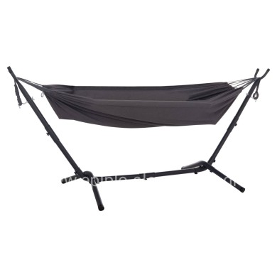 ΑΙΩΡΑ CRAVE HM6304.01 ΑΝΘΡΑΚΙ ΜΕΤΑΛΛΙΚΟΣ ΣΚΕΛΕΤΟΣ-ΣΚΟΥΡΟ ΓΚΡΙ ΥΦΑΣΜΑ 265x93x105Υεκ