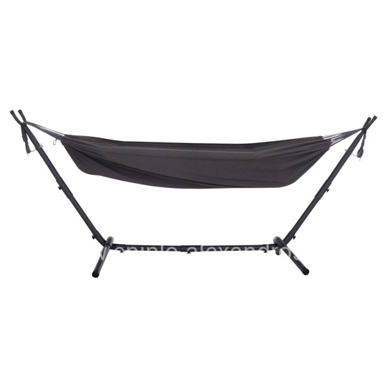 HAMMOCK CRAVE HM6304.01 ANTHRACITE METAL FRAME-DARK GREY FABRIC 265x93x105Hcm.