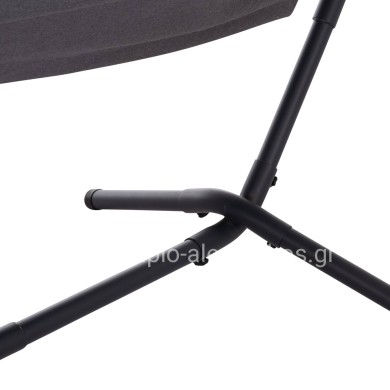 ΑΙΩΡΑ CRAVE HM6304.01 ΑΝΘΡΑΚΙ ΜΕΤΑΛΛΙΚΟΣ ΣΚΕΛΕΤΟΣ-ΣΚΟΥΡΟ ΓΚΡΙ ΥΦΑΣΜΑ 265x93x105Υεκ