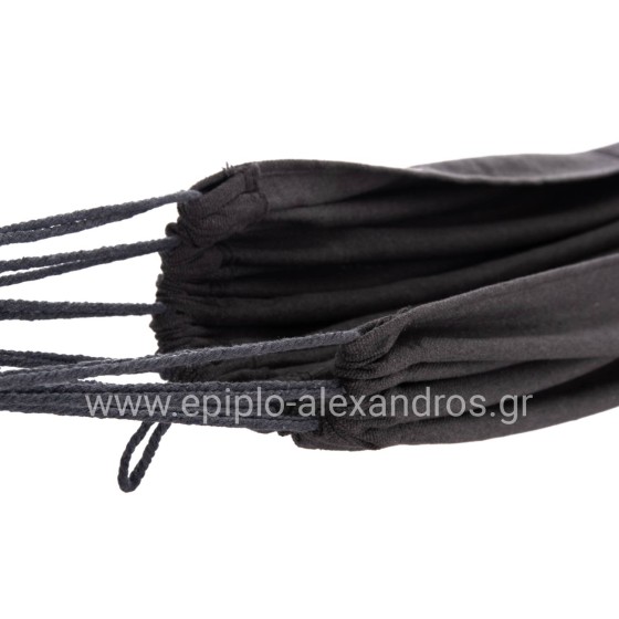 ΑΙΩΡΑ CRAVE HM6304.01 ΑΝΘΡΑΚΙ ΜΕΤΑΛΛΙΚΟΣ ΣΚΕΛΕΤΟΣ-ΣΚΟΥΡΟ ΓΚΡΙ ΥΦΑΣΜΑ 265x93x105Υεκ