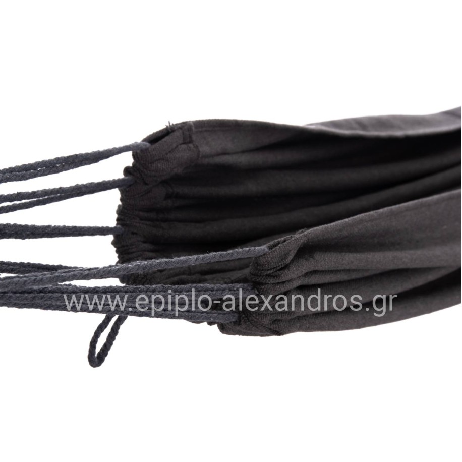 ΑΙΩΡΑ CRAVE HM6304.01 ΑΝΘΡΑΚΙ ΜΕΤΑΛΛΙΚΟΣ ΣΚΕΛΕΤΟΣ-ΣΚΟΥΡΟ ΓΚΡΙ ΥΦΑΣΜΑ 265x93x105Υεκ