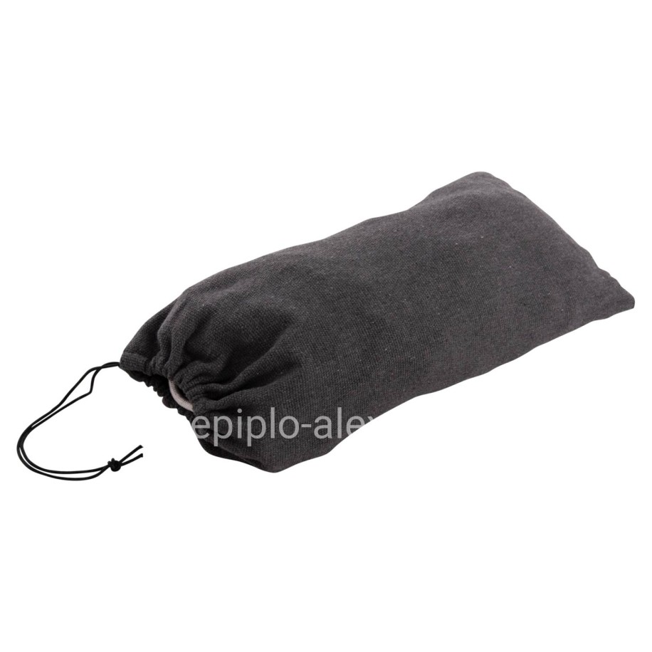 HAMMOCK CRAVE HM6304.01 ANTHRACITE METAL FRAME-DARK GREY FABRIC 265x93x105Hcm.