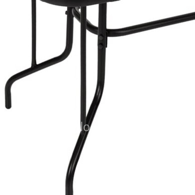 OUTDOOR DINING SET ADAM HM5193.13 TABLE WITH 4 DINING CHAIRS--BLACK