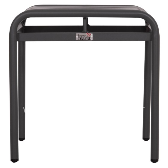 ΣΚΑΜΠΟ ΑΛΟΥΜΙΝΙΟΥ RACHEL HM6340.01 ΓΚΡΙ 45x45x46Υεκ.