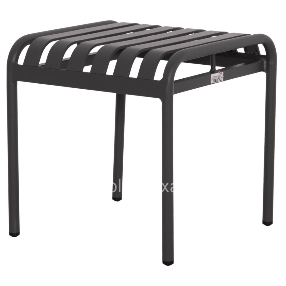 ΣΚΑΜΠΟ ΑΛΟΥΜΙΝΙΟΥ RACHEL HM6340.01 ΓΚΡΙ 45x45x46Υεκ.