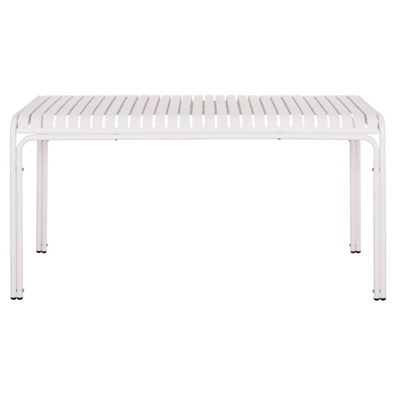 OUTDOOR ALUMINUM TABLE RACHEL HM6339.02 WHITE COLOR 150x80x75Hcm.