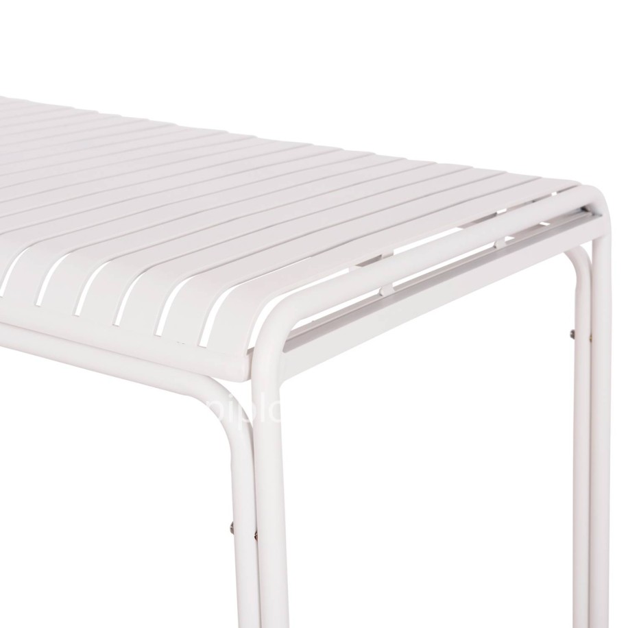 ΤΡΑΠΕΖΙ ΑΛΟΥΜΙΝΙΟΥ RACHEL HM6339.02 ΛΕΥΚΟ 150x80x75Υεκ.