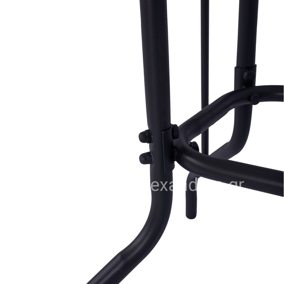 ΣΕΤ ΤΡΑΠΕΖΑΡΙΑΣ 5ΤΜΧ ADAM HM21160 ΚΑΡΕΚΛΕΣ ΑΛΟΥΜΙΝΙΟΥ & ΤΡΑΠΕΖΙ 120x70 ΓΚΡΙ