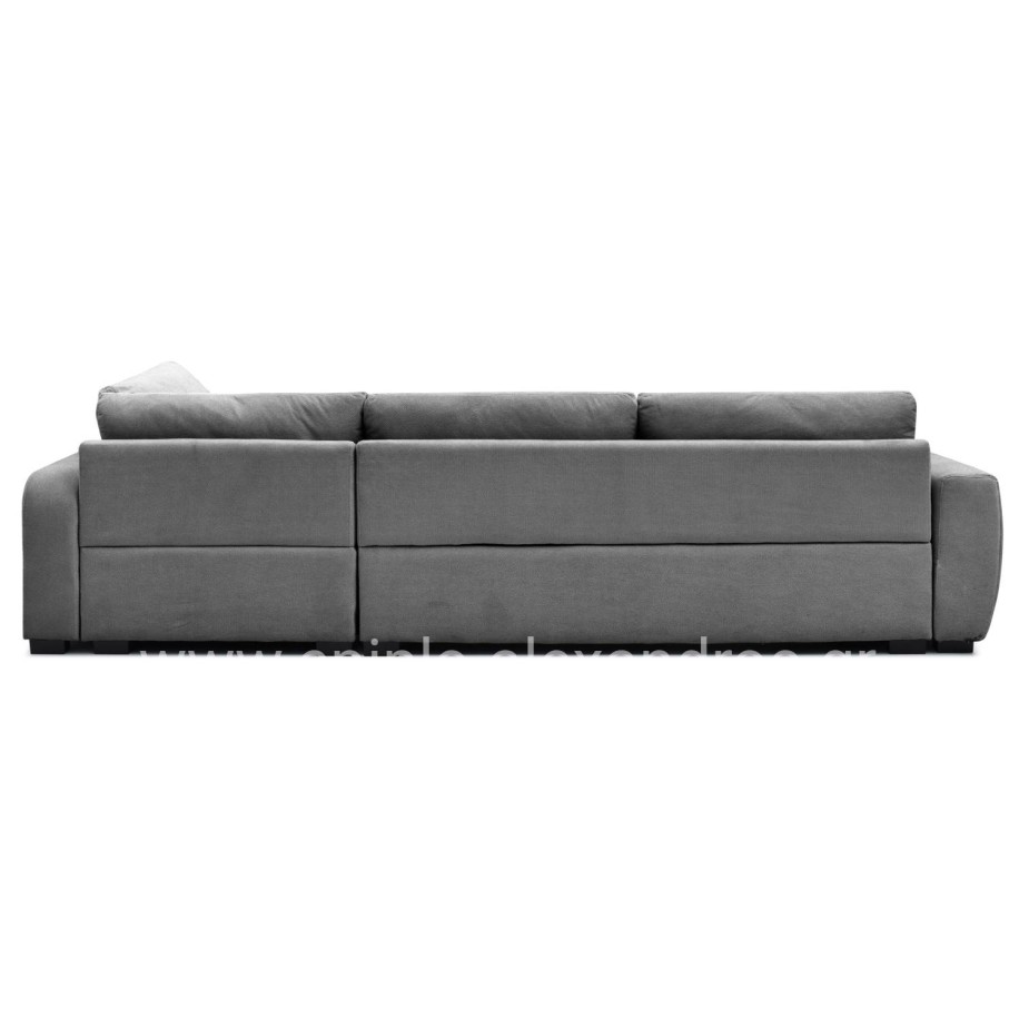 CORNER SOFA REVERSIBLE MEDEL HM3288.01 GREY P.E. FABRIC 296x208x80Hcm.