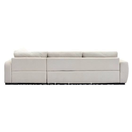 CORNER SOFA REVERSIBLE MEDEL HM3288.02 ECRU P.E. FABRIC 296x208x80Hcm.