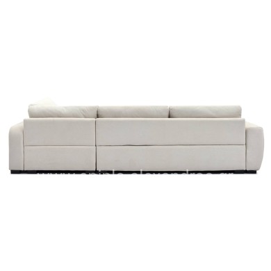 CORNER SOFA REVERSIBLE MEDEL HM3288.02 ECRU P.E. FABRIC 296x208x80Hcm.