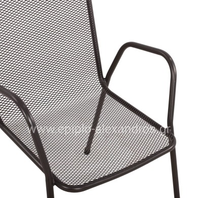 Armchair Metallic Grey HM5005.01