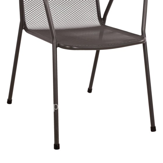 Armchair Metallic Grey HM5005.01