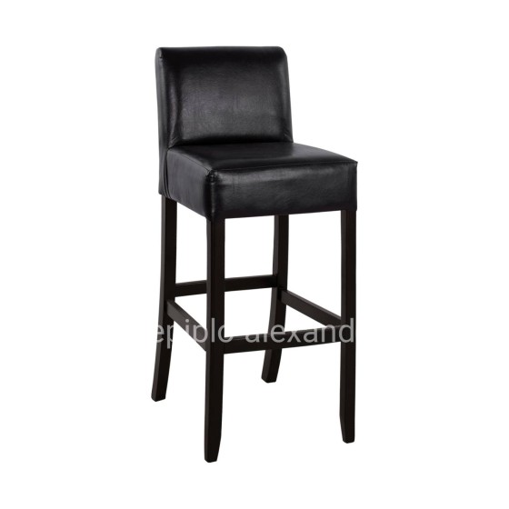 ΣΚΑΜΠΩ ΜΠΑΡ ΟΞΙΑ ΜΕ ΠΛΑΤΗ ΜΕ PVC ΚΑΦΕ RODOS VEGGE HM299 44x52,5x111 εκ.