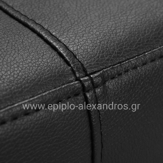 ΚΑΝΑΠΕΣ 2 ΘΕΣΙΟΣ CUBO PU ΜΑΥΡΟ HM3033.02 120χ71χ73Υεκ.