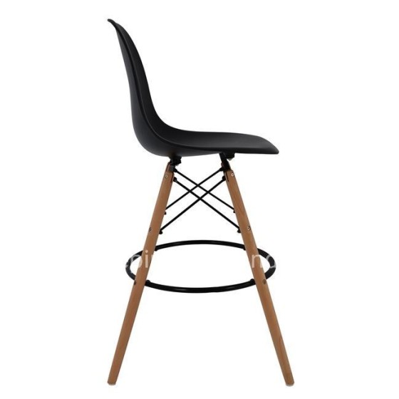 Bar Stool Renata Black HM0173.02 47x50x108 cm