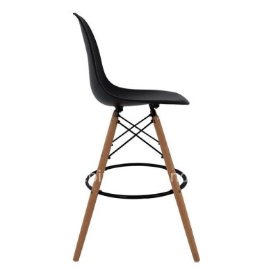 Bar Stool Renata Black HM0173.02 47x50x108 cm