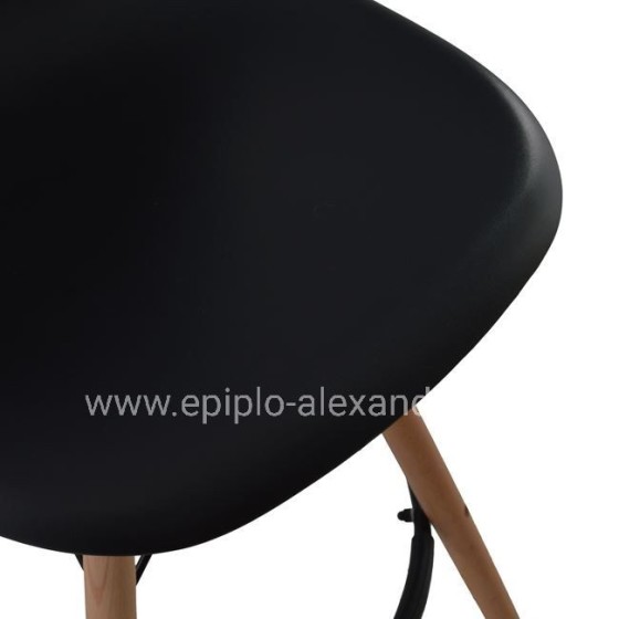 Bar Stool Renata Black HM0173.02 47x50x108 cm