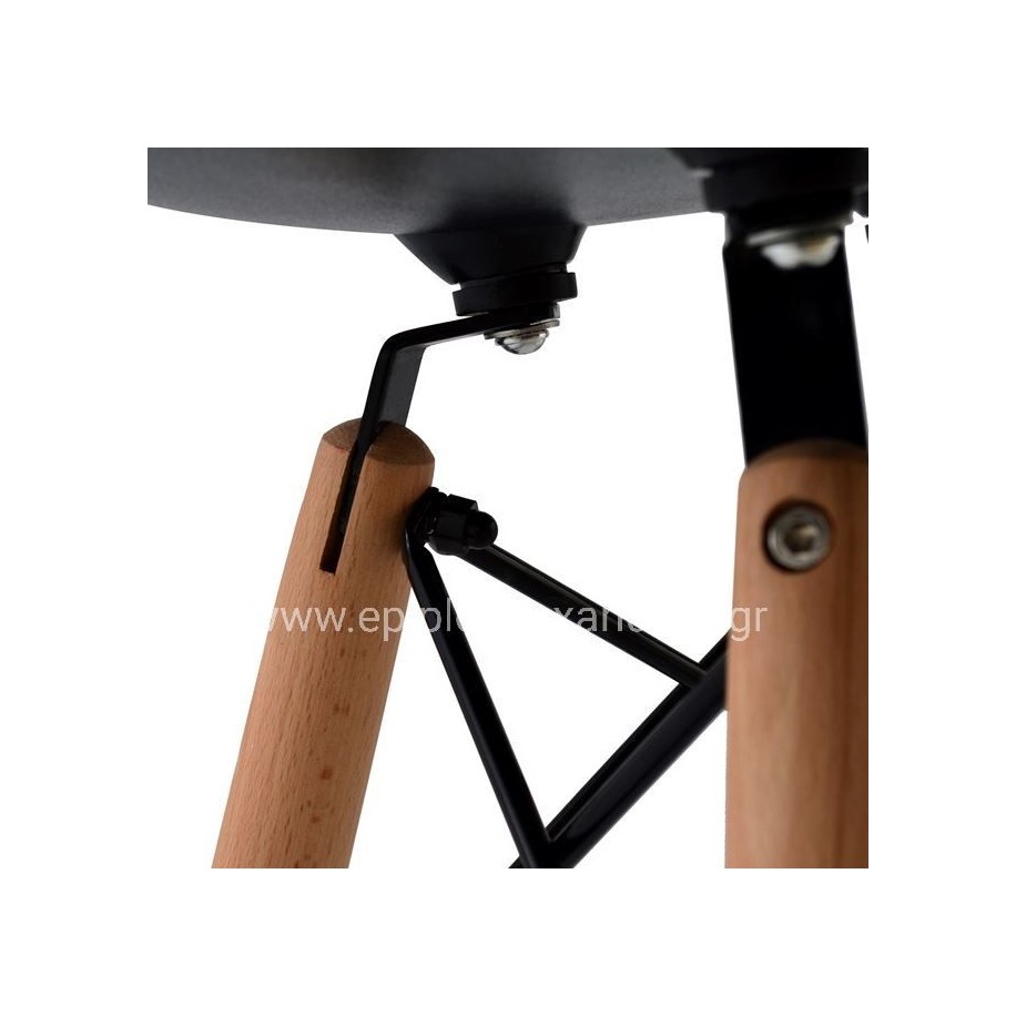 Bar Stool Renata Black HM0173.02 47x50x108 cm