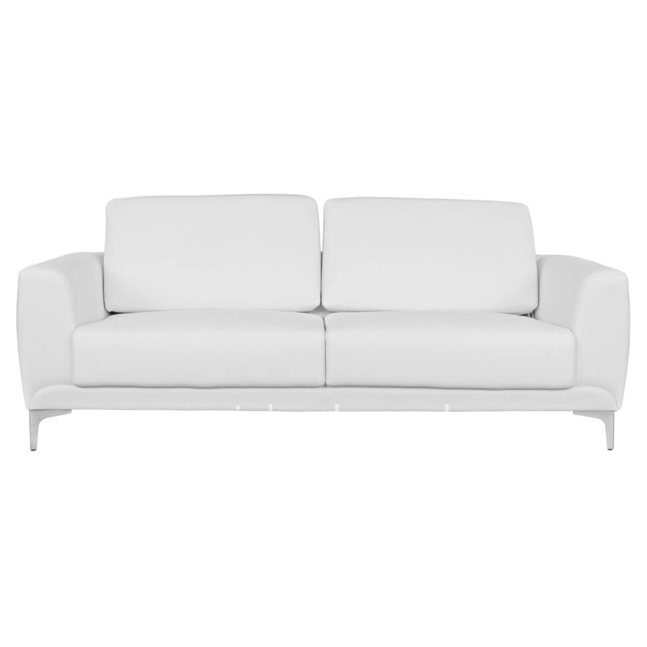 ΚΑΝΑΠΕΣ 3ΘΕΣΙΟΣ KENZIE HM3121.32 ΜΕ ΛΕΥΚΟ PU 190x81x81 εκ.