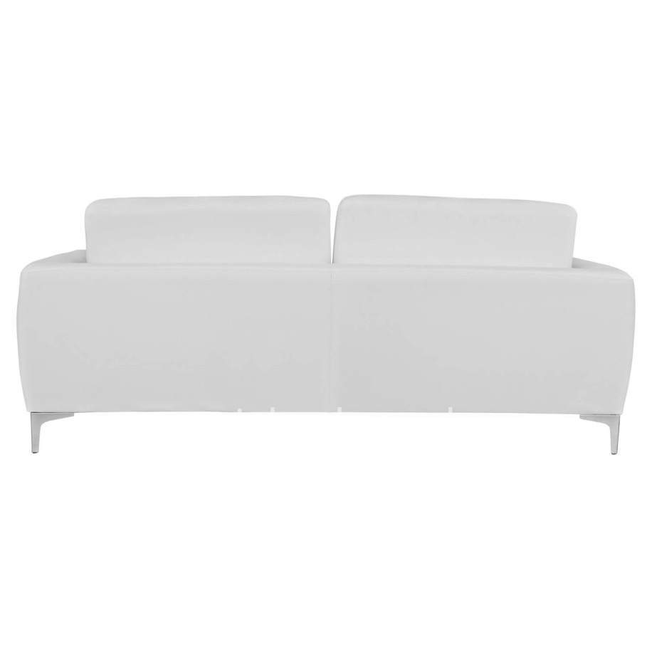 ΚΑΝΑΠΕΣ 3ΘΕΣΙΟΣ KENZIE HM3121.32 ΜΕ ΛΕΥΚΟ PU 190x81x81 εκ.