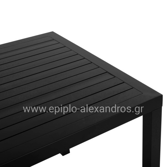 Aluminum Table 80x80 Grey HM5572.02