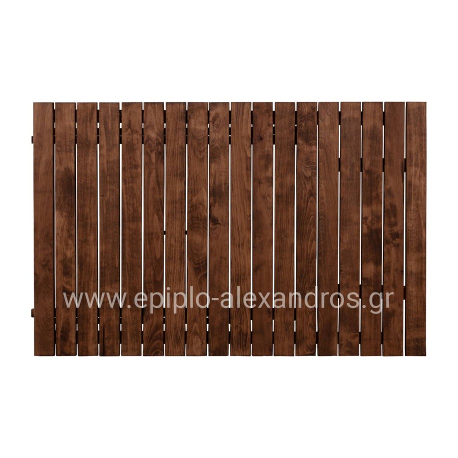 Director's Table Limnos Solid Wood Impregnation Walnut HM5649.01 120x80x75cm