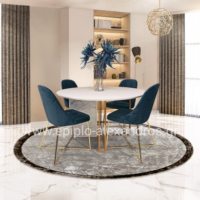 Dining Table Νο58 With 4 Prestige Chairs