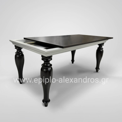 Dining Table Βaroque With 6 Chairs K12