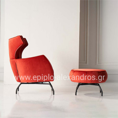 Armchair Lès Béziers & Stool