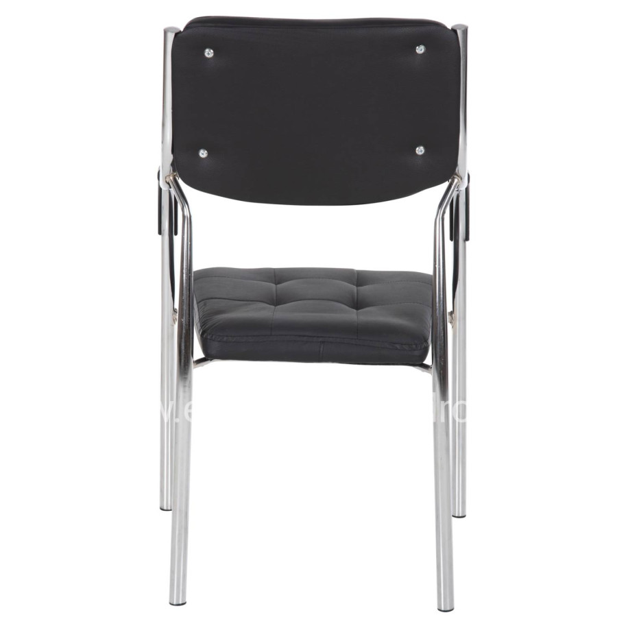 Conference office chair OBERON HM1018.01 Black PU 51x52x86Ηcm